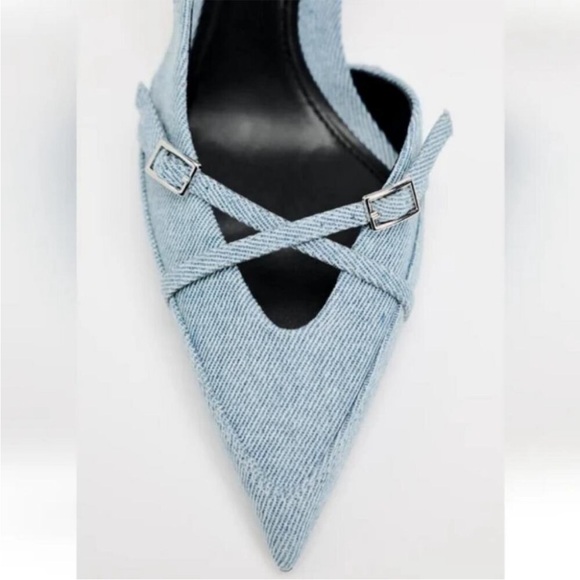Zara denim heels - Picture 6 of 13